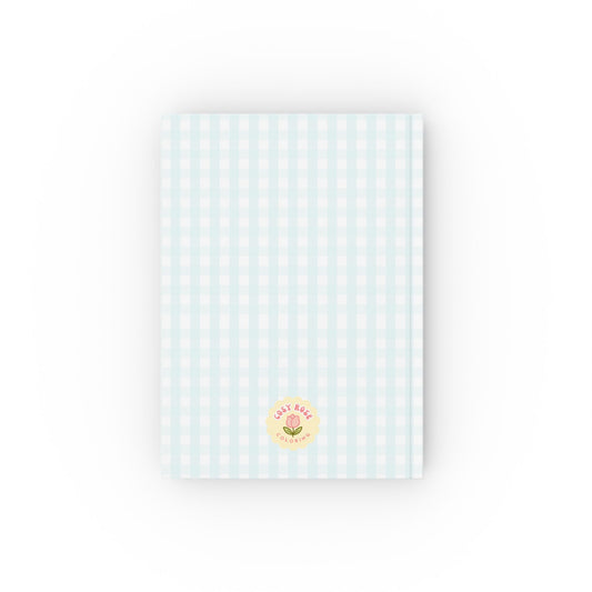 'Cozy Coloring Club' Hardback Journal - Powder
