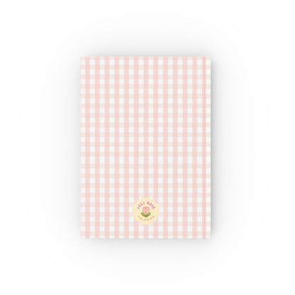 'Cozy Coloring Club' Hardback Journal - Blush