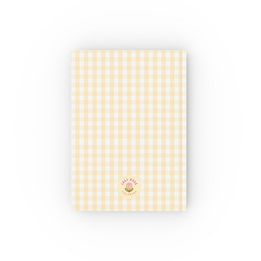 'Cozy Coloring Club' Hardback Journal - Amber