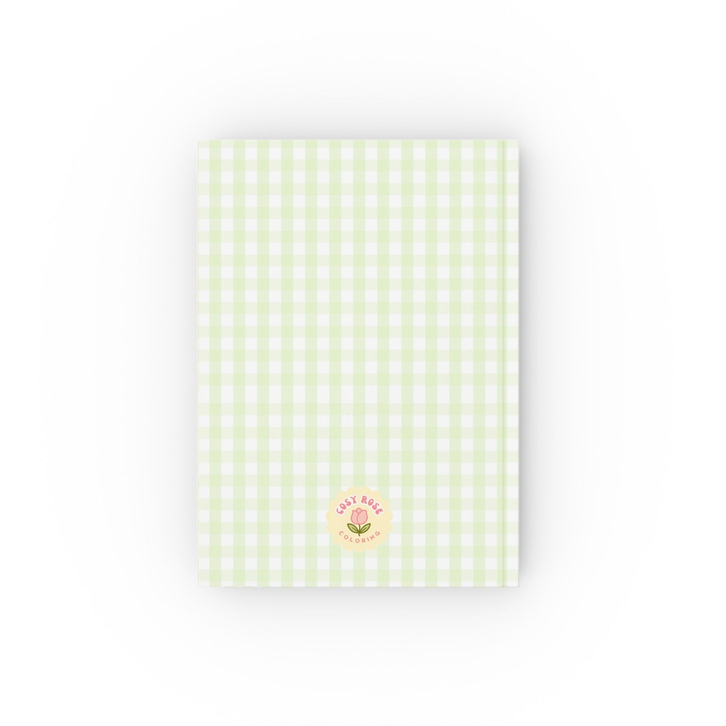 'Cozy Coloring Club' Hardback Journal - Matcha