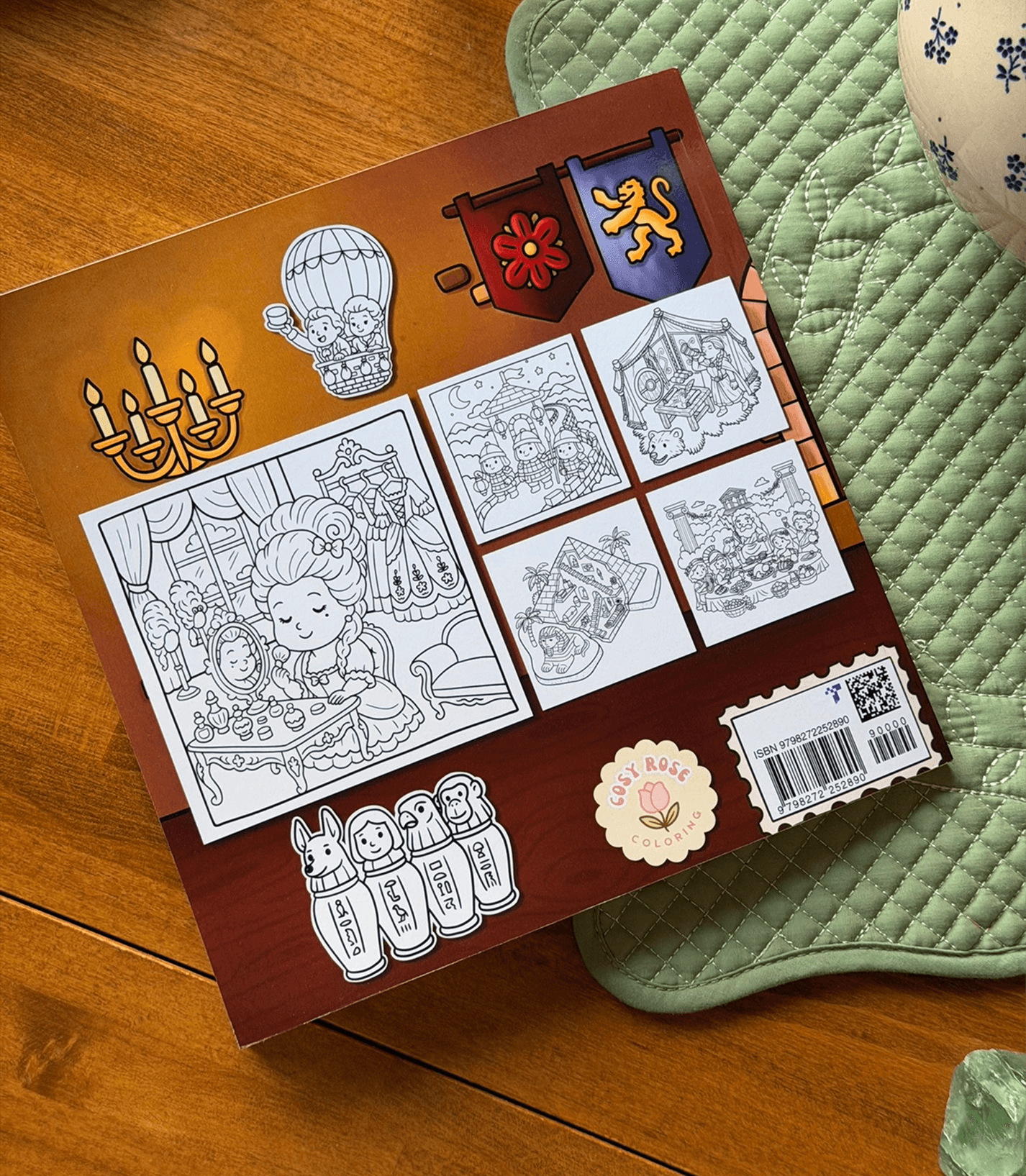 Cozy History Coloring Book
