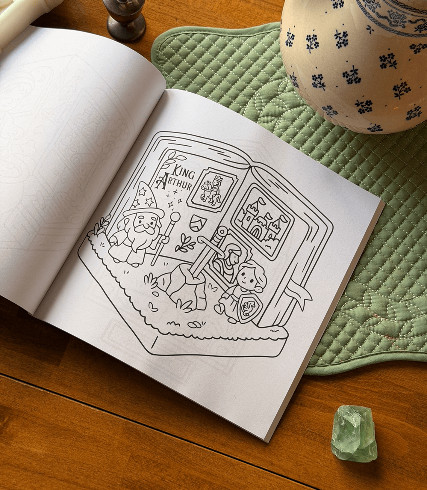 Cozy History Coloring Book