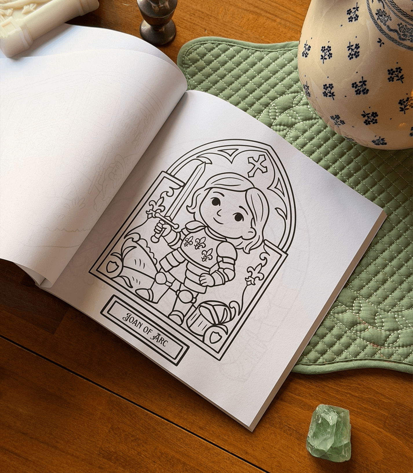 Cozy History Coloring Book