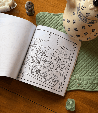 Cozy History Coloring Book