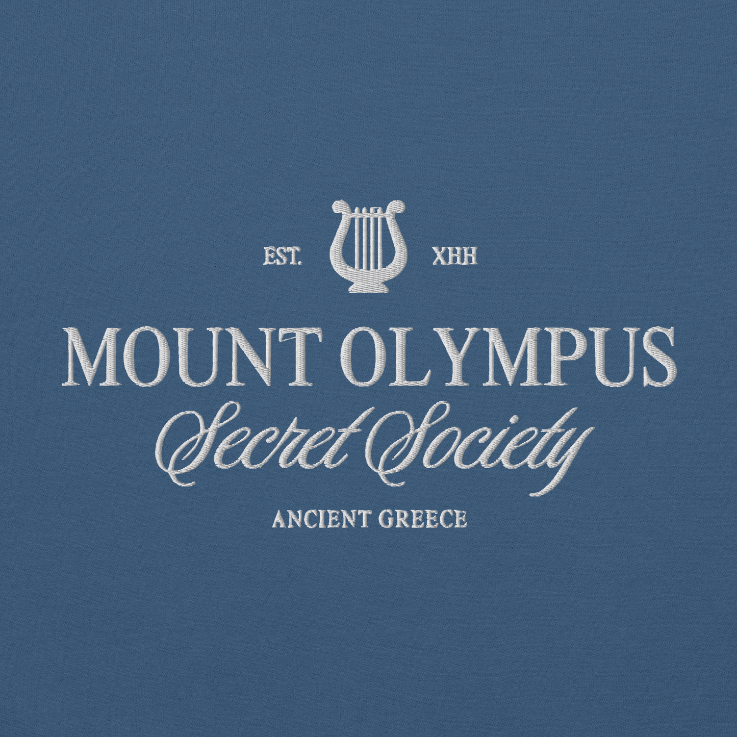 Embroidered Mount Olympus Sweatshirt